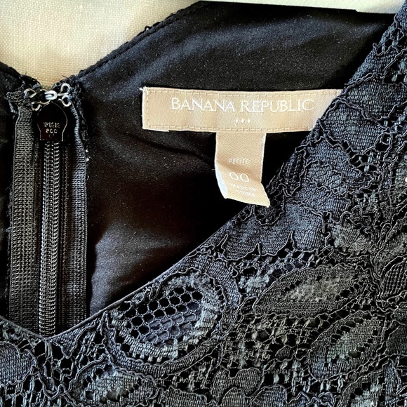 Black French Lace Dress - Picture 4 of 9